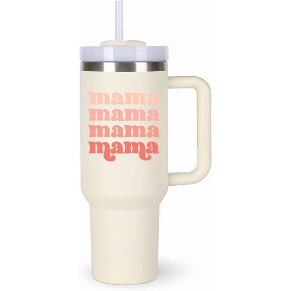 momocici Mama 40oz Tumbler Gifts.40oz Mama Tumbler with Handle.Mama Gift.Mama Cup.Mama Tumblers.Mama Cups Tumbler.Mothers Day Tumbler Gifts for Mama.40 oz Christmas Birthday Tumbler for Mama.
