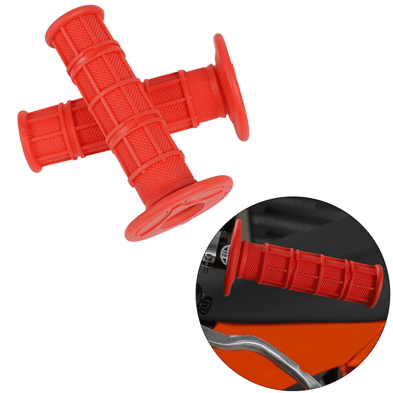 Universal Motorcycle Hand Grips - Aluminum Rubber Anti-Slip Handlebar Grips For Suzuki DL250/DL650/DL1000 V-Strom