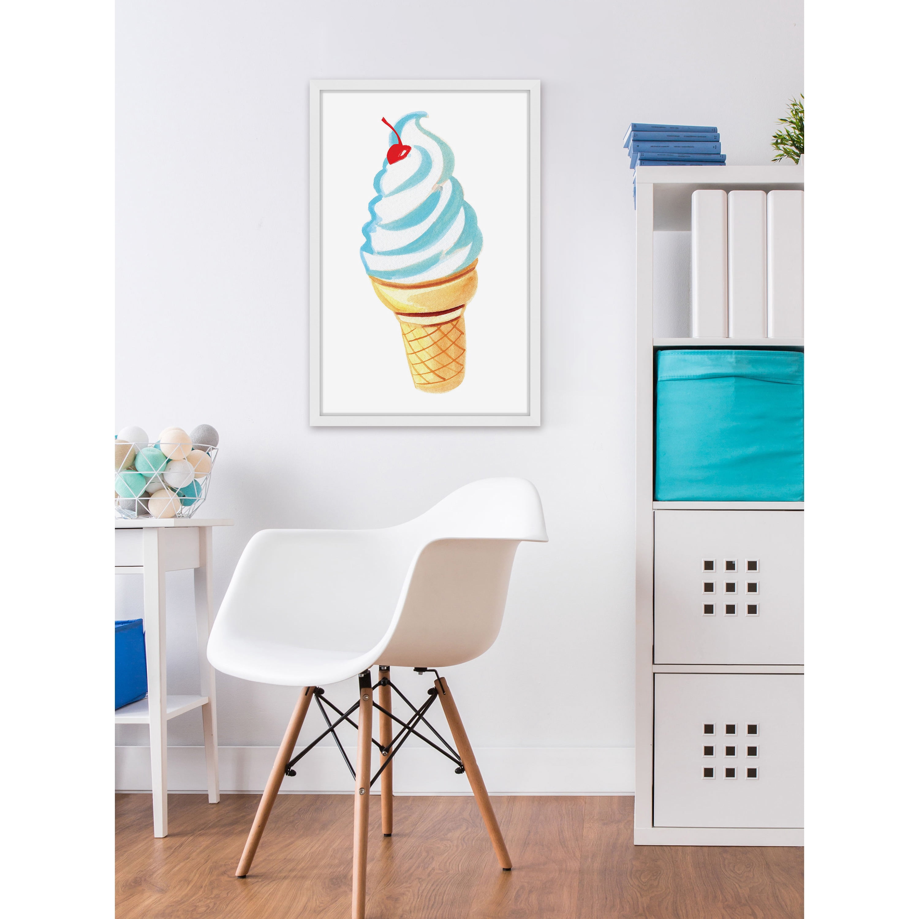 Marmont Hill "Soft Serve" by Molly Rosner Framed Painting Print