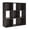 Charcoal, variant on Signature Design by Ashley Onita 9 Cube Storage Organizer with White Finish