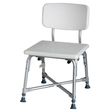 medline bariatric aluminum bath chair 550 lbs capacity walmart com