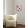 thumbnail image 6 of HAUS AND HUES Smiley Face Poster - Preppy Wall Art Pink Posters For Room Aesthetic Posters for Teen Girls Preppy Paintings Wall Posters Aesthetic Posters For Room Wall Art Pink (Framed Beige 16”x20”), 6 of 6