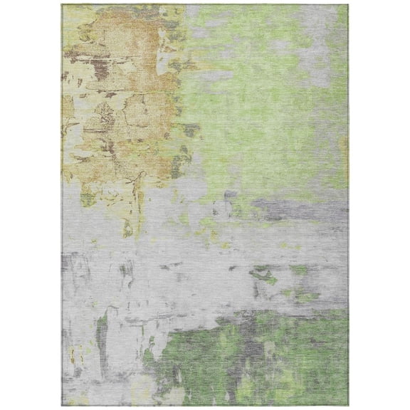 Dalyn Rugs Machine Washable Indoor/Outdoor Chantille Aloe 10' x 14' Rug