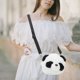 thumbnail image 5 of Bolso bandolera de panda de dibujos animados, bolso de hombro de moda, bolso bandolera portátil para niñas, 5 of 8