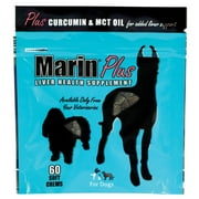 Nutramax Marin Plus Liver Health Supplement for Dogs, 60 Soft Chews