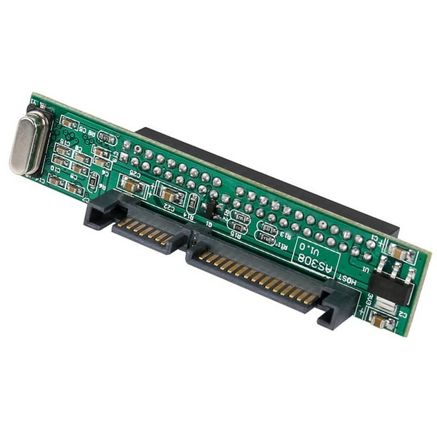 Woosh Convertisseur Adaptateur IDE 44 pins 2.5'' vers SATA IDE vers SATA  Convertisseur Port SSD vers 44 Broches Permet Un Disque IDE en Lieu et  Place