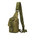thumbnail image 3 of Riñonera Pequeña, Bolso Bandolera, Mochila para El Día a Día, Ideal para Montar , Pescar, Ir a La Oficina, Viajar Y Hacer Ejercicio. Verde, 3 of 9