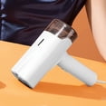 thumbnail image 1 of WIFKLSIIPG Handheld Hanging Ironing Machine Dormitory Small Household Clothes Steam Foldable Portable Ironing Machine(White), 1 of 8