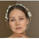 thumbnail image 1 of KAKOWELY Diadema de malla con velo para novia con adorno de perlas falsas, estilo años 20, ideal para fiestas de té y cócteles., 1 of 4