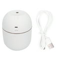 thumbnail image 1 of Mini humidificador portátil con carga USB, humidificador de escritorio para dormitorio con luz LED, blanco, 1 of 14
