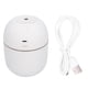 thumbnail image 1 of Mini humidificador portátil con carga USB, humidificador de escritorio para dormitorio con luz LED, blanco, 1 of 14