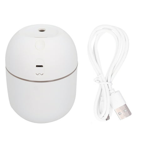 

Portable Mini Humidifier USB Charging Desktop Humidifier Bedroom Humidifier with LED Light