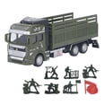 thumbnail image 4 of Transport Truck Model 18.6cm Pullback Transporter Truck Model Toy for Children Play Collection, 4 of 13