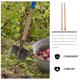 thumbnail image 5 of 2 mangos de madera para azadas de jardinería, mangos de repuesto para herramientas., 5 of 8