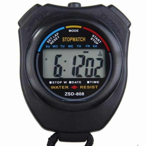 Digital Professional Handheld LCD Chronograph Sports Stopwatch Stop Watch