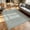 Gray, variant on Fnova Scalloped Checker Border Area Rug, 5'x7' Machine Washable Non Slip Rug for Living Room Bedroom Kitchen, Kid and Pet Friendly Low Pile Indoor Carpet