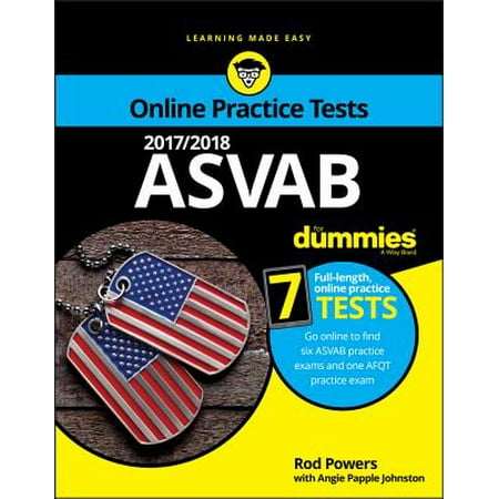 2017/2018 ASVAB for Dummies with Online Practice