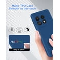 thumbnail image 3 of Silicone Case for OnePlus 11, Liquid Gel Rubber Bumper Case with Soft Microfiber Lining Cushion Slim Hard Shell Shockproof Protective Cover for OnePlus 11 5G 2023 (Blue), 3 of 15