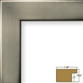thumbnail image 2 of Craig Frames Bauhaus 125, 18x24 inch Stainless Silver Picture Frame Matted for a 12x18 Photo, 2 of 5