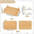 thumbnail image 2 of Wooden Book Press Tools for Bookbinding Rectangle Moccasin 295x200x102mm, 2 of 9