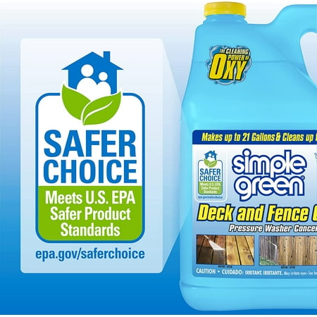 Simple Green Oxy Solve Deck and Fence Pressure Washer Concentrate