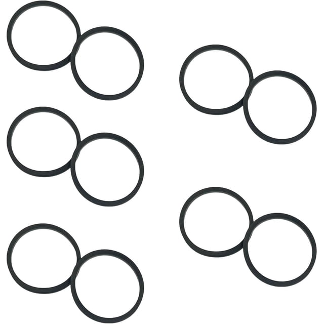 10pack Rubber Drive Belt Replacement Set for Xbox One Optical DVD Drive Repair Disc Functionality