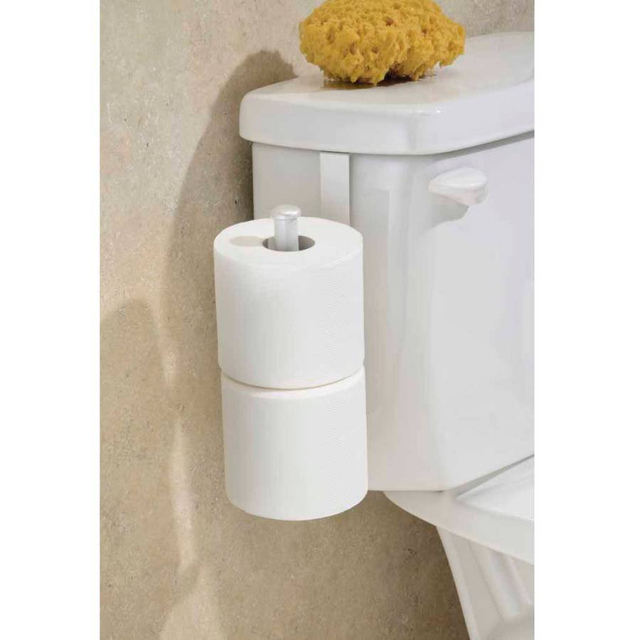 InterDesign Classico Toilet Paper Holder for Bathroom Storage, Over the
