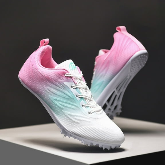 OnyxTrek Track and Field Shoes for Men Women 8 Spikes Boys and Girls Kids Running Racing Shoes