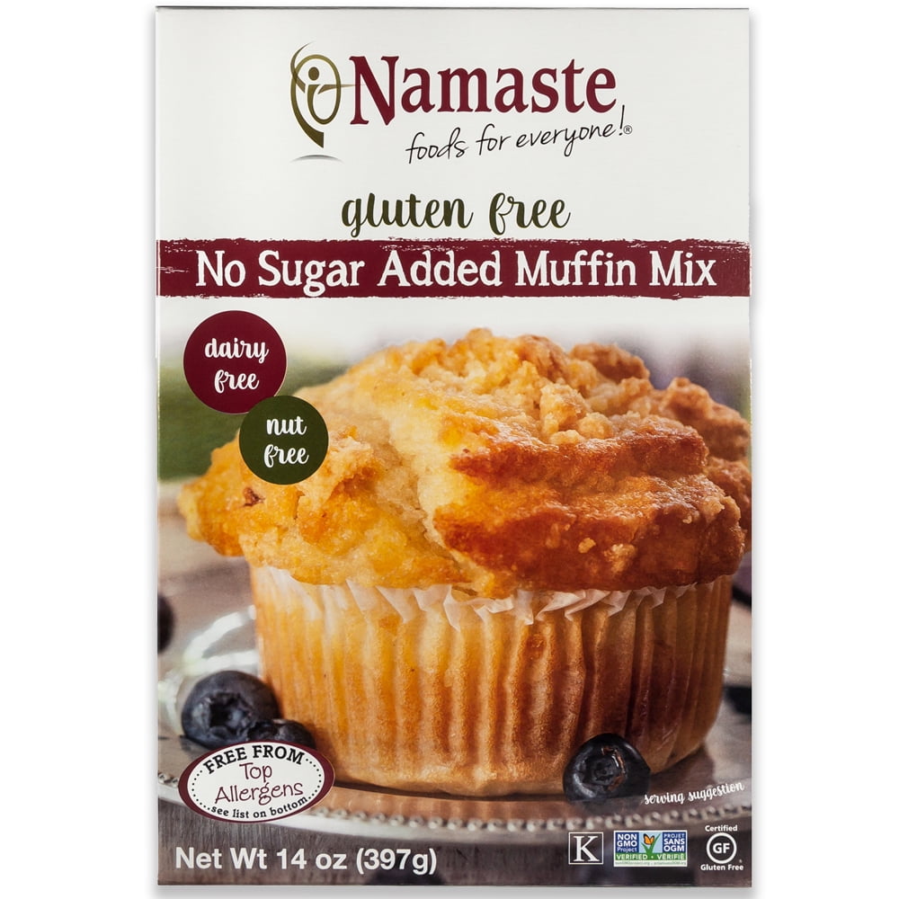 Namaste Foods Gluten Free Sugar Free Muffin Mix, 14 oz. Box - Walmart