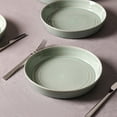 thumbnail image 3 of Stone Lain Claire 8-Piece Pasta Bowl Set Stoneware, Service for 8, Green, 3 of 6
