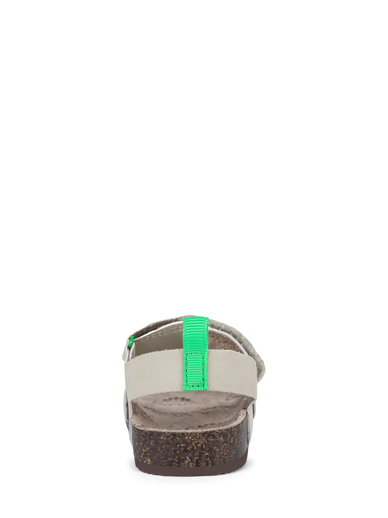 Wonder Nation Baby & Toddler Boys Two Strap Footbed Sandals