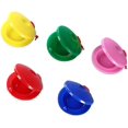 thumbnail image 1 of Instrumentos para percusión Castañuelas Tambores para niños Castañuelas Castañuelas Castañuelas de dedo de plástico diseñadas para juegos de bebés, perfectas para las manos de los niños. Afortunado Sencillez, 1 of 4