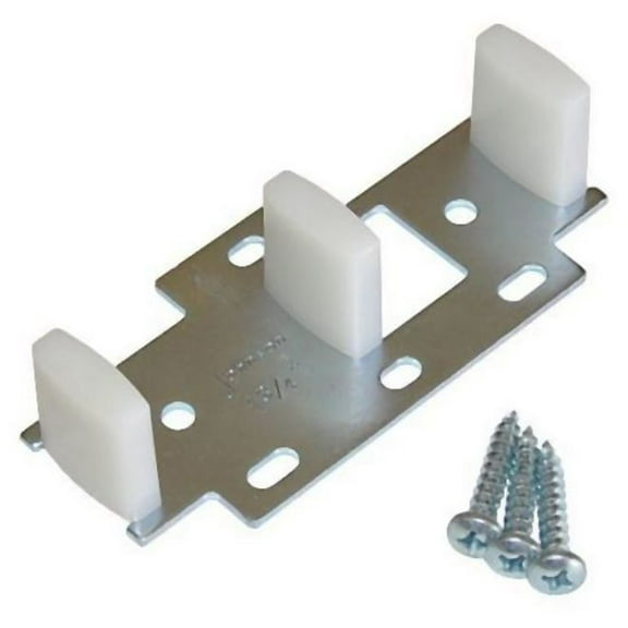 Johnson Hardware Jh2034 Door Guide For 1-3/4" 200 Series Bypass Doors - White