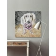 thumbnail image 5 of Parvez Taj Pink Striped Outfit Canvas Wall Art, 5 of 9