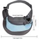 thumbnail image 2 of Dog Messenger Bag, Pet Carrier Bag, Breathable Mesh Shoulder Bag for Small Pets, Hands Free Bag, 2 of 5