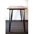 thumbnail image 2 of Inspirer Studio Bar Table Set, Modern Pub Table Dining Set, Kitchen Counter Height Dining Table Set (1 PCS (Table Rustic Brown Rectangle)), 2 of 5