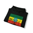 thumbnail image 4 of Ethiopia Ethiopian Pride Flag Hoodie, Gifts, Hooded Sweatshirt, 4 of 4