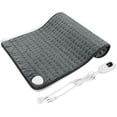 thumbnail image 1 of 30" x 16" Heating Pad, Electric Heating Pad for Moist & Dry Heat, 6 Electric Temperature Options, 4 Temperature Settings-Auto Shut Off -Machine Washable-King Size Heated Pad, 1 of 7