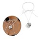 thumbnail image 2 of Collar con colgante de corazón shaofei joyería de cadena para hombre y mujer regalo 53501, 2 of 5