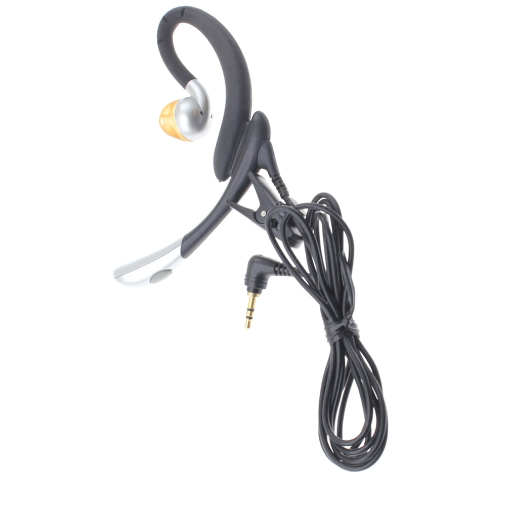 Wired Earphone with Boom Mic for Motorola Moto G 5G (2022)/Moto G 5G (2023)/Moto 5G (2024)/Moto 5G (2025) - Over-the-ear 3.5mm Adapter Single Earbud Headphone Hands-free Microphone