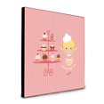 thumbnail image 1 of "Treasures Cupcake Baker Blonde Pink Panel wall-decor, Multicolor" Caroline's Treasures BB7260UP88, 1 of 1