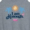 thumbnail image 3 of Barbie The Movie - I Am Kenough Palm Trees - Women's Racerback Tank Top, 3 of 5