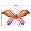 thumbnail image 2 of 2pcs Creative Gift Birthday Wedding Theme Colorful Foil Balloons Kids Toy Back Hanging Butterfly Wing Children's Balloons Aluminum Foil Balloon Party Supplies STYLE5, 2 of 8