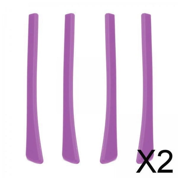 Paquete de 3 Pares de Almohadillas Acolchadas para Gafas en Tonos Amatista , 2 piezas