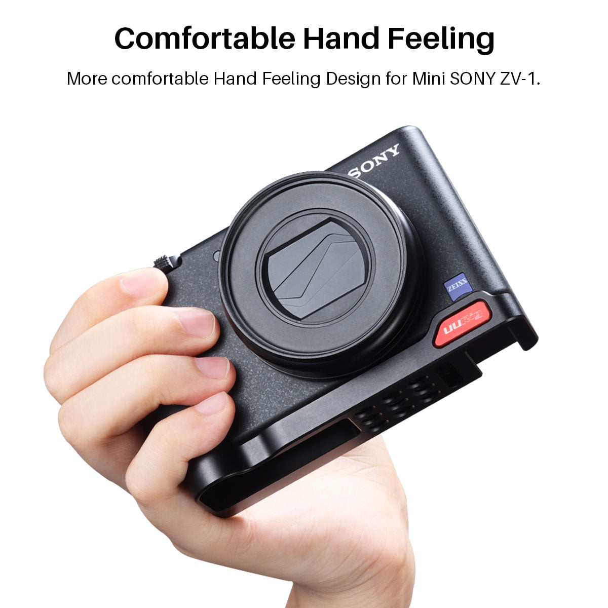 UURig R054 Horizontal Vertical Shooting Expansion Bracket For Sony ZV-1 Cam U4Z5 