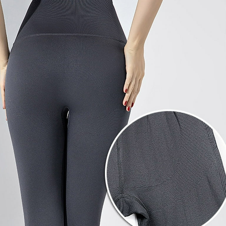 KaLI_store Yoga Pants with Pockets for Women High Waisted Leggings for  Women - Soft Tummy Control Pants for Running Cycling Yoga Workout - Reg &  Plus