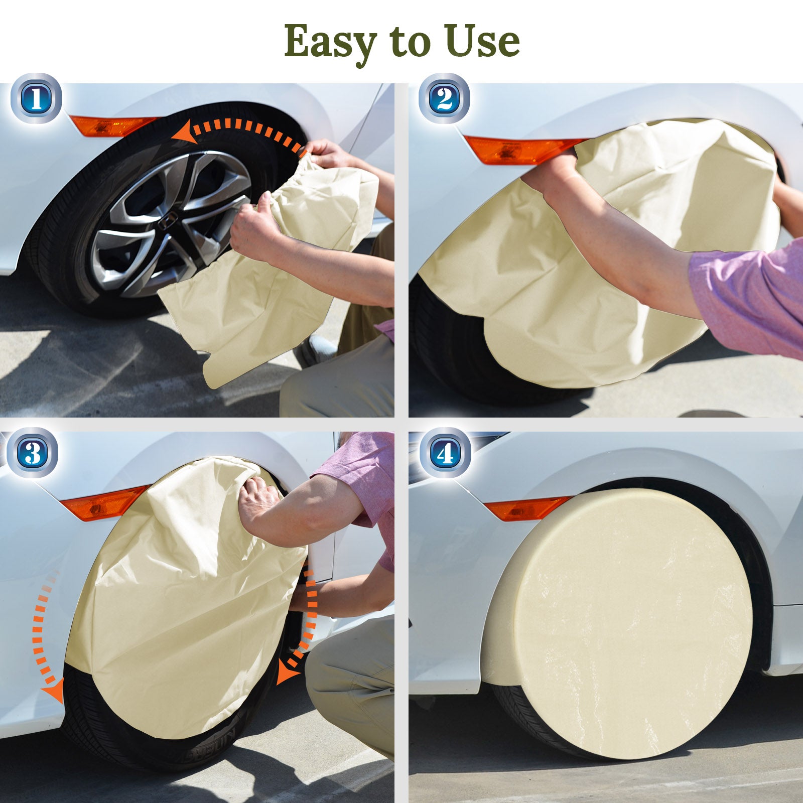 4pcs Car Wheel Covers