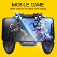 thumbnail image 2 of Kuymtek AK77 6 Fingers Trigger Controller Grip con ventiladores dobles para PUBG (carga USB) Kuymtek Componentes de la computadora, 2 of 8