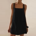 thumbnail image 5 of Admvng Women's Shift Mini Dresses Sleeveless Square Neck Casual Everyday Wear Dress, 5 of 5