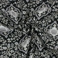 thumbnail image 4 of Better Homes & Gardens 100% Cotton Floral Medallion Black, 2 Yard Precut Fabric, 4 of 5
